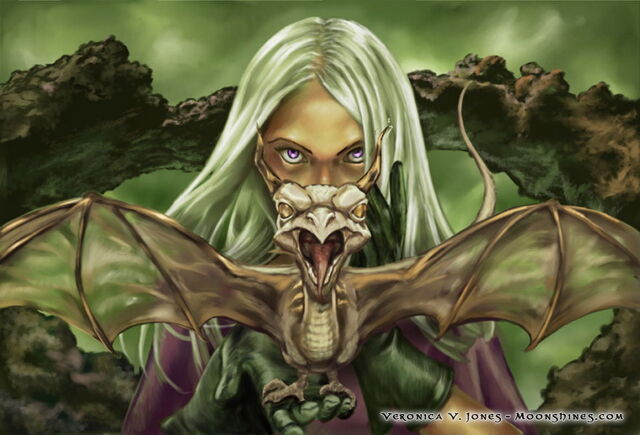 Archivo:To Be a Dragon by Veronica Jones, Fantasy Flight Games©.jpg