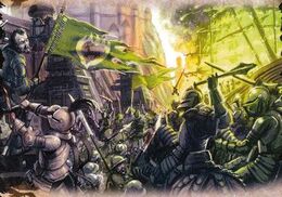 Batalla del Aguasnegras by Jonathan Standing, Fantasy Flight Games©