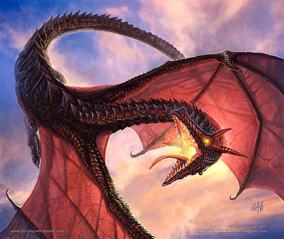 Archivo:Drogon by Chris Burdett, FFG©.jpg