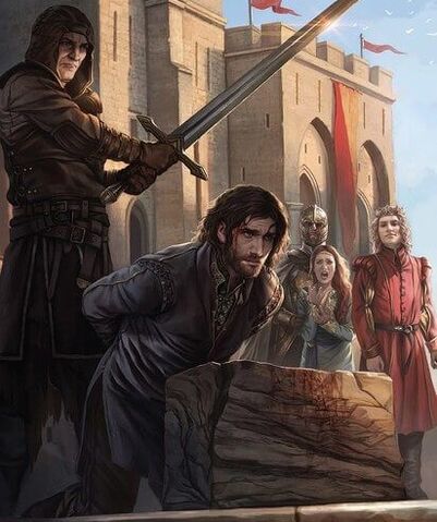 Archivo:Ejecución Eddard Stark by Magali Villeneuve©.jpg