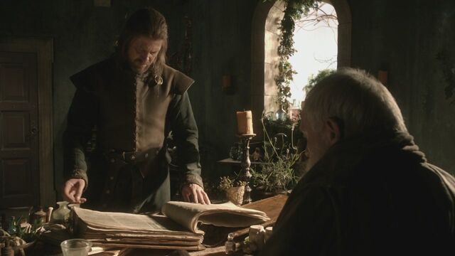 Archivo:Eddard encuentra libro HBO.jpg