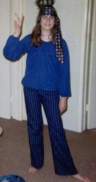 Hip Hippie girl 1969