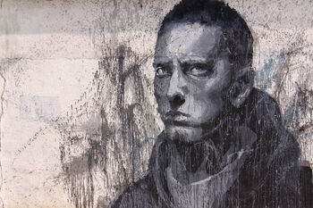 Eminem Shanghai graffiti