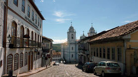 Colonial town of Diamantina, Brazil