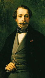 Napoleon III, målning av Franz Xaver Winterhalter från 1857