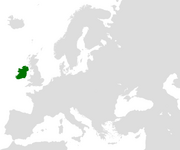 Ireland (island) in Europe