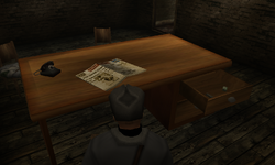 H2SA Tubeway Torpedo uniform and weapon desk