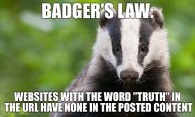 Badgerslaw
