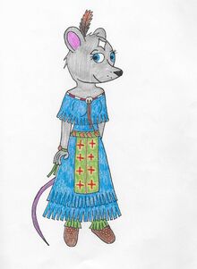 Star powwow dress