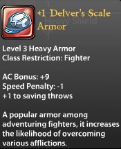 1 Delver's Scale Armor