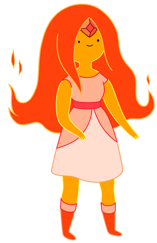 Archivo:PrincesaFlamaTierraYAguaPose1.png