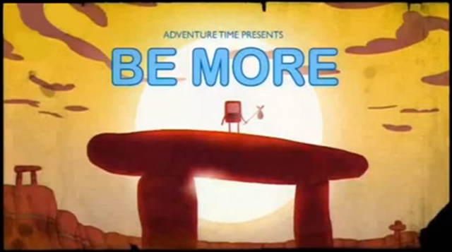 Archivo:BE MORE-title card.png