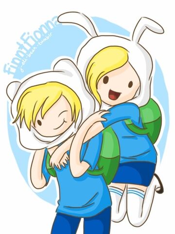 Archivo:Finn y Fionna..jpg