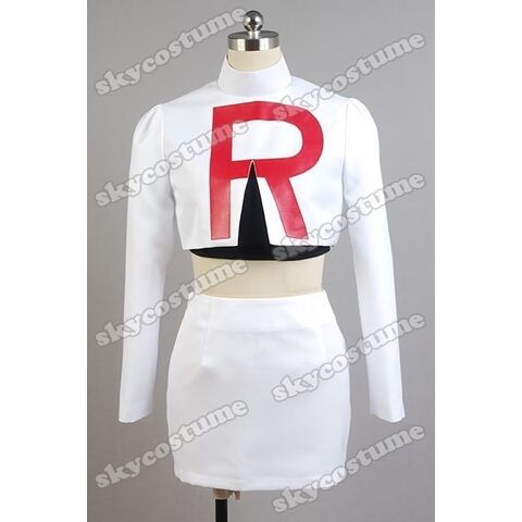 Archivo:Pokemon-equipo-Rocket-Jessie-mujeres-blanco-uniforme-Cosplay-del-partido-del-Club-traje.jpg