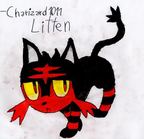 Archivo:Dibujo de litten .jpg