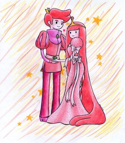 Archivo:Bubblegum princess and gumball prince by aino fred-d4ryxx3.jpg