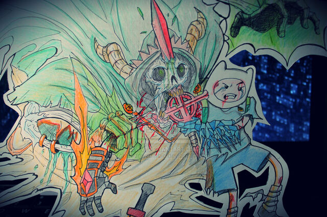 Archivo:Finn vs lich 2 by shdowzombie-d5ifz2z.jpg