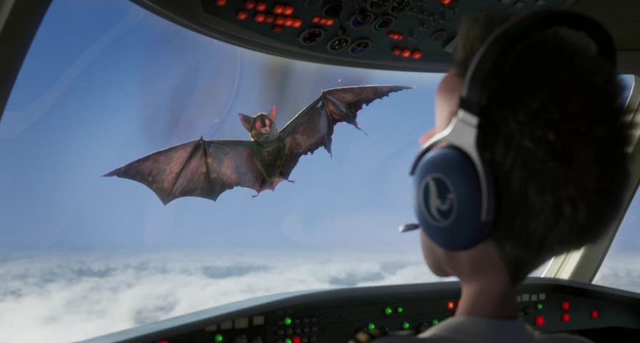 Casino airplane scene
