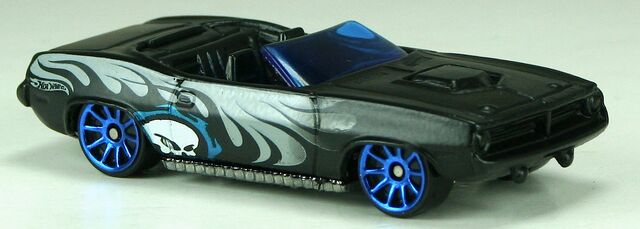 File:2004-195-PlymouthBarracuda-Black-BlueChromeWheels.jpg