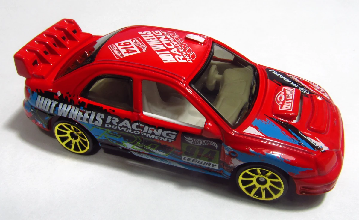 Hot wheels subaru impreza