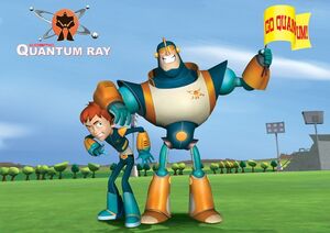 Quantum Ray on Robbie