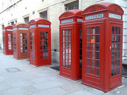 Red London Phone Boxes