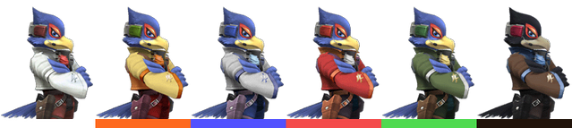 File:Falco Palette (SSBB).png