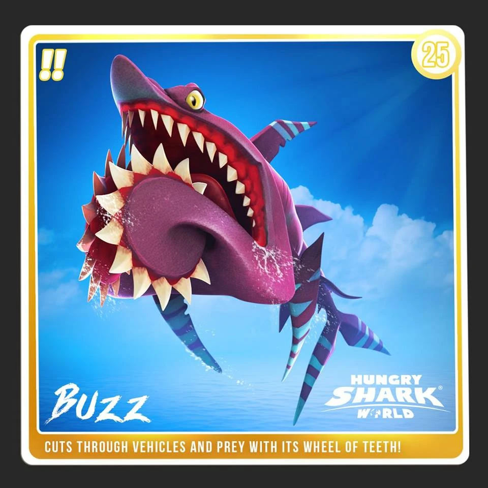 Buzz (Helicoprion) | Hungry Shark Wiki | FANDOM powered by Wikia