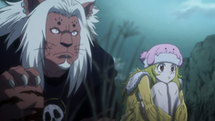 Leol and Hina waiting for their prey