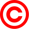 Red copyright