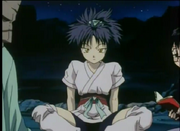 Machi sentada 1999