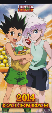 HxH 2014 Calendar Front