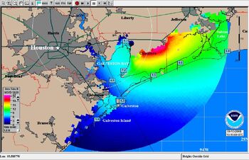 Hurricane Ike SLOSH Example