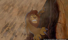 Lion king mufasa asked for scars help