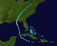 Hurricane Fiona (2016 - Track)