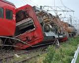 Tornado Derailed Train