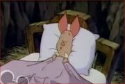 PIGLET SCARED SHITLESS