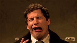 Andy crying