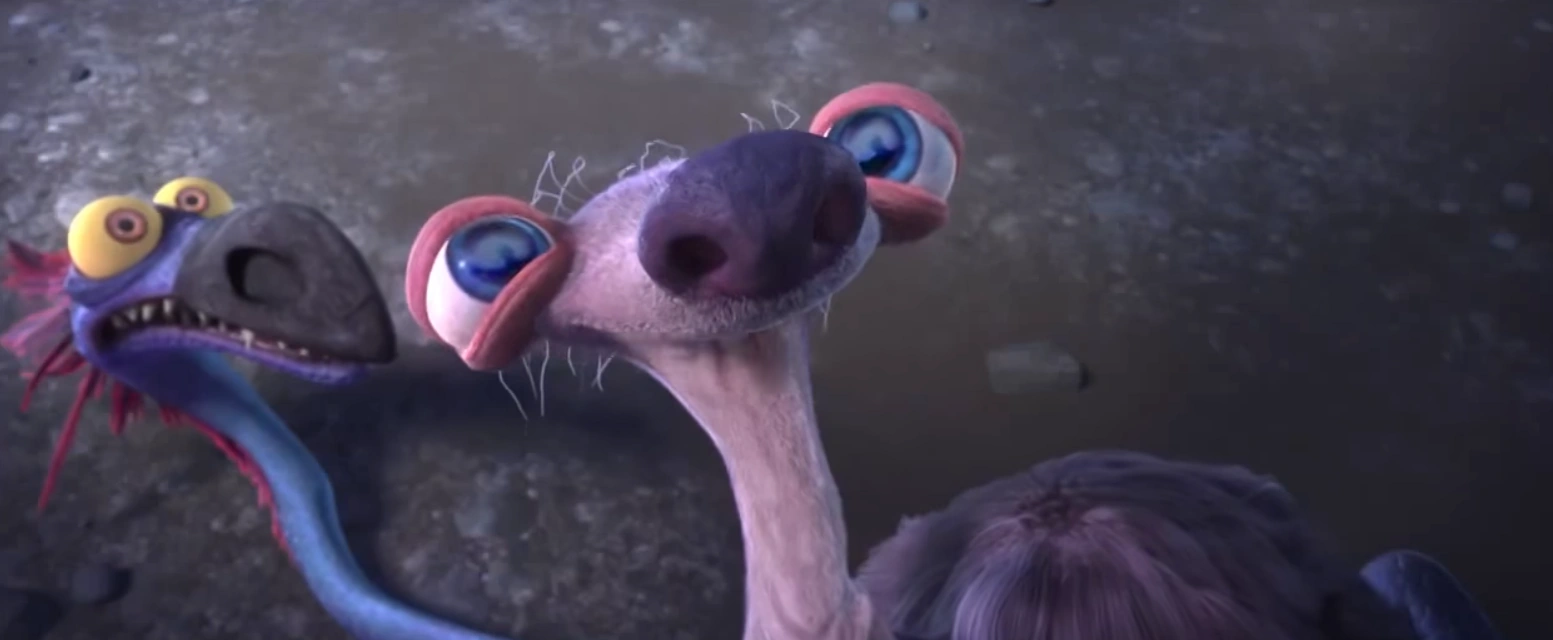 Image Granny looking at Gertie with Roger.png Ice Age Wiki FANDOM