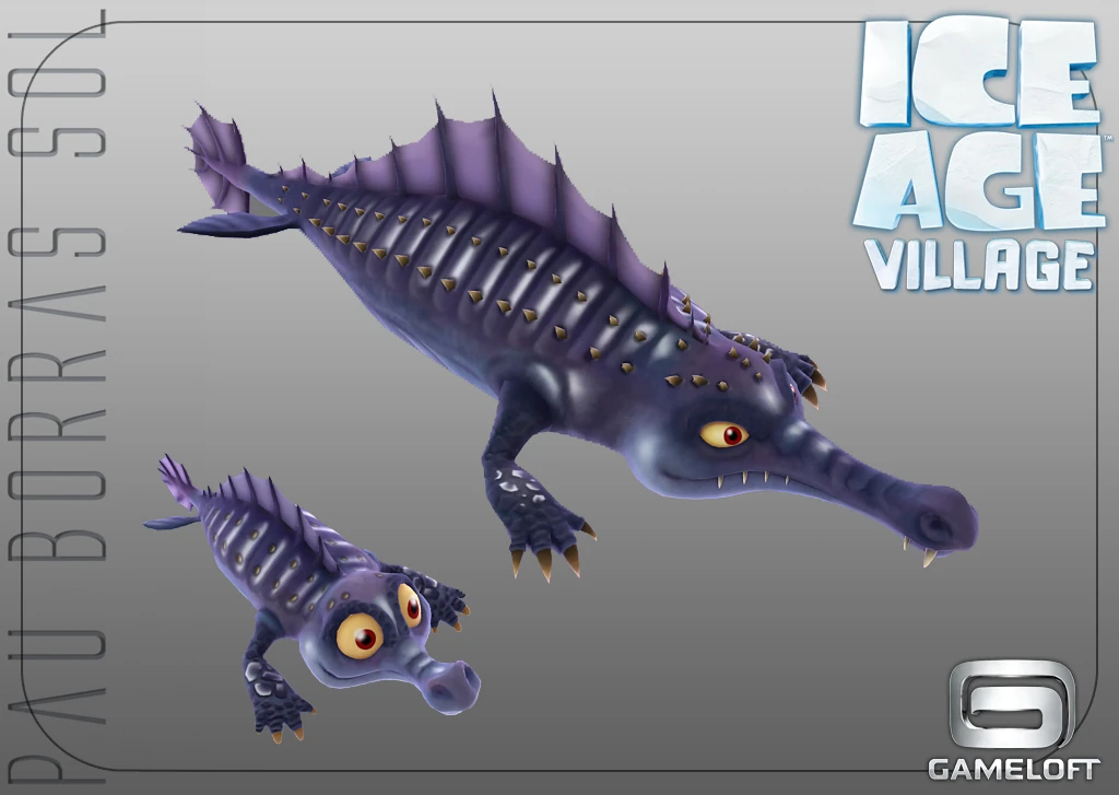 Image 3D Model of Cretaceous foe Ice Age village.jpeg Ice Age Wiki