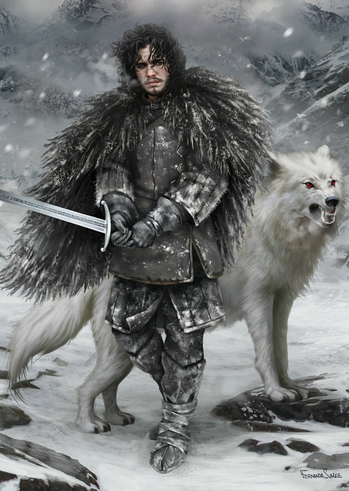 Image Jon Snow (fdasuarez).png A Song of Ice and Fire Wiki FANDOM