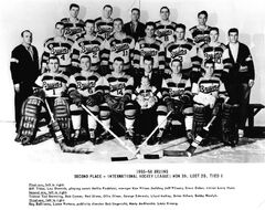 Troy Bruins Team Photo 1955-56
