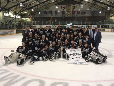 2017 SJHL champs Battlefords North Stars