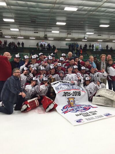 2016 NAHL champions Fairbanks Ice Dogs