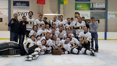 2016 WMHL champs Shaunavon Badgers