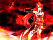 Red hair fire power