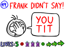 Frank don't say!