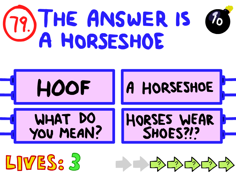 impossible quiz 2 answers