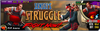 Sensei's Struggle