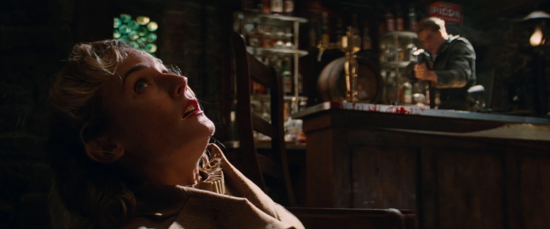 Image Bridget von Hammersmark looks to Aldo as Wilhelm points the